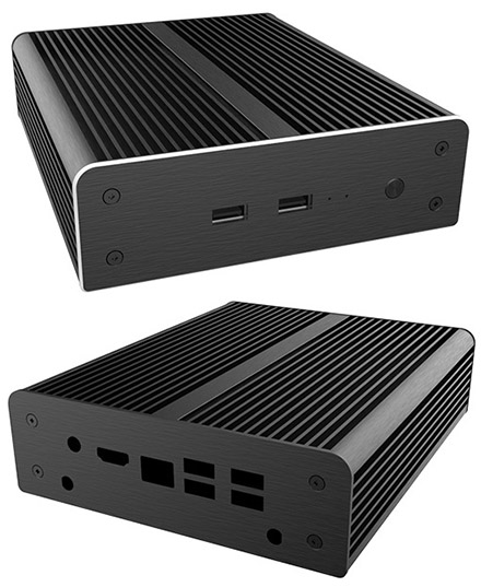 Akasa Newton NE Enclosure (for NUC Compute 8/11) <b>[FANLESS]</b>