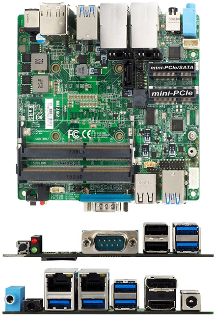 Jetway JNU792V2S-3965U (Intel Skylake U)