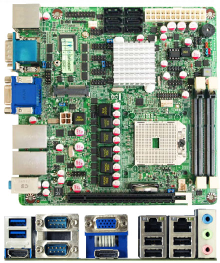 Jetway NF82 (AMD eTrinity)