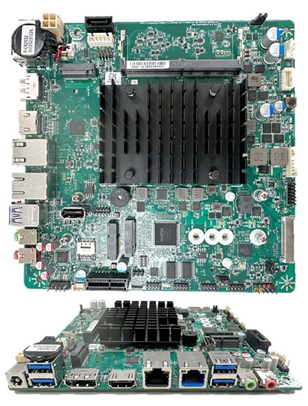 Mitac PD10ANI-<b>N50</b> Half-Height (Intel Alder Lake N50 <b>2x3.4Ghz</b> CPU, 8-24VDC) [FANLESS]